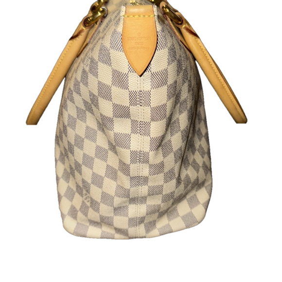 LOUIS VUITTON Damier AZUR MM SALEYA Tote Bag - Picture 4 of 12